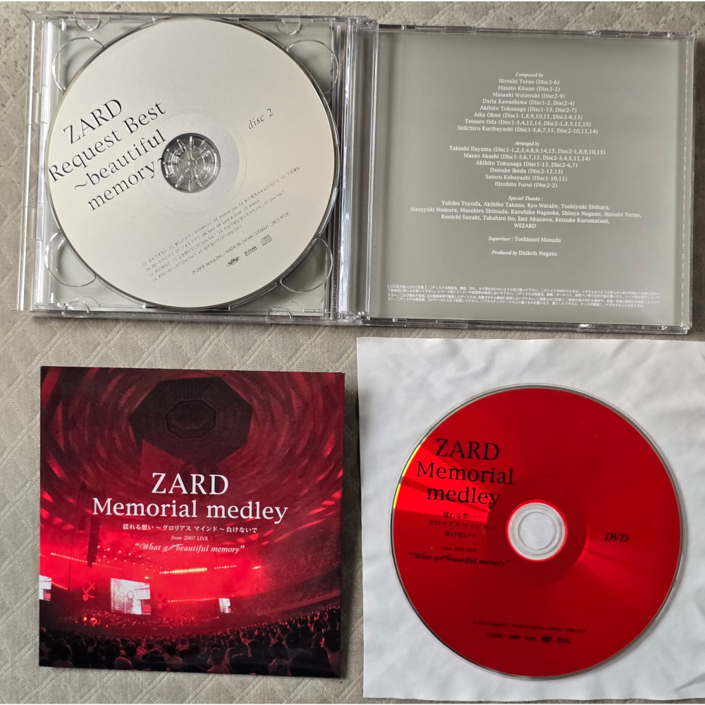 ZARD - ZARD Request Best～beautiful memory～ (通常盤) 日版 二手CD-細節圖4