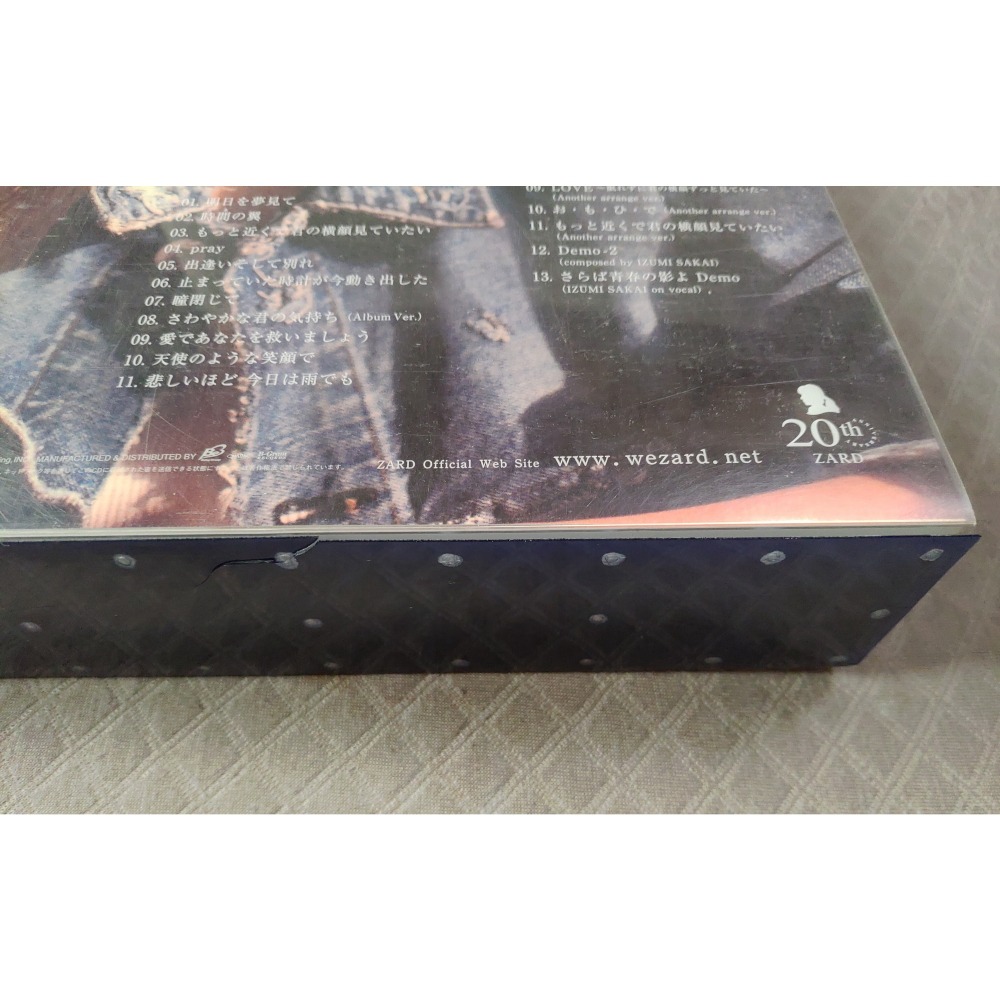 ZARD - ZARD ALBUM COLLECTION ~20th ANNIVERSARY~ 日版 二手專輯 CD-細節圖3