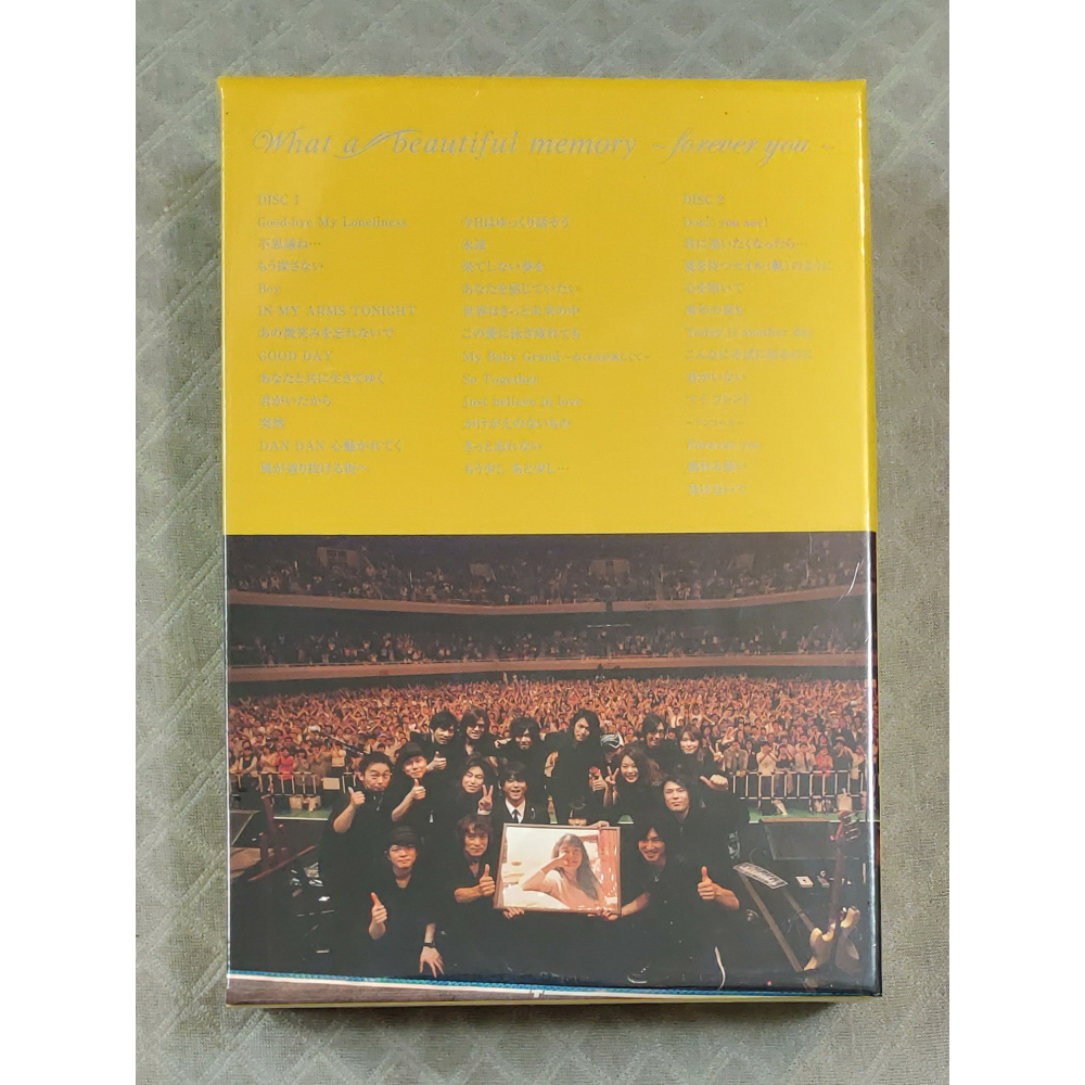 ZARD What a beautiful memory ～forever you～ (20周年演唱會) 全新 DVD-細節圖2