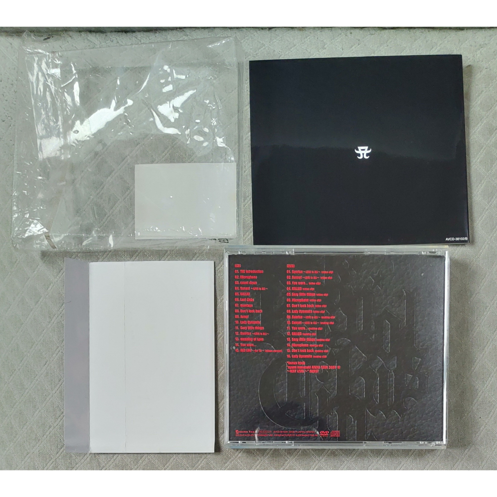 浜崎あゆみ (濱崎步) - Rock Roll Circus   (初回限定生產盤 2CD+DVD) 日版 二手 CD-細節圖2