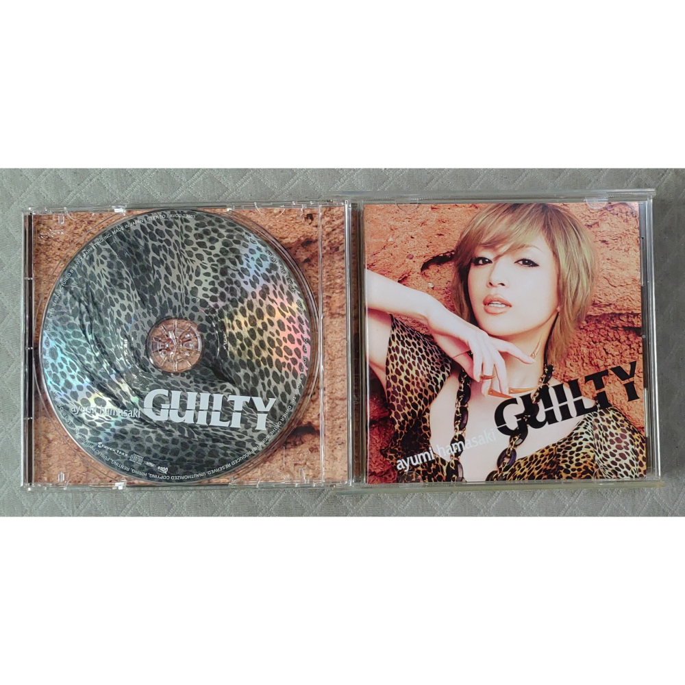 浜崎あゆみ (濱崎步) - GUILTY  原罪   (初回限定盤 CD+DVD)   日版 二手 CD-細節圖5
