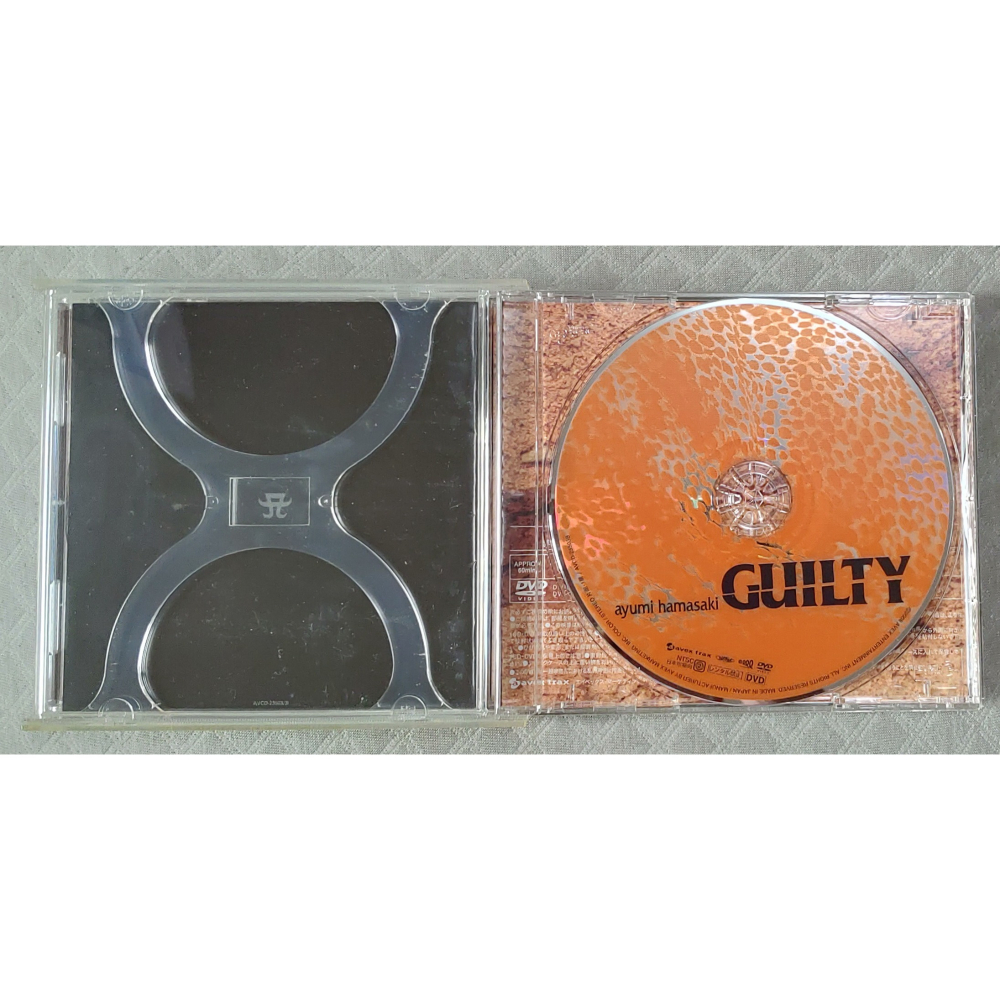 浜崎あゆみ (濱崎步) - GUILTY  原罪   (初回限定盤 CD+DVD)   日版 二手 CD-細節圖6