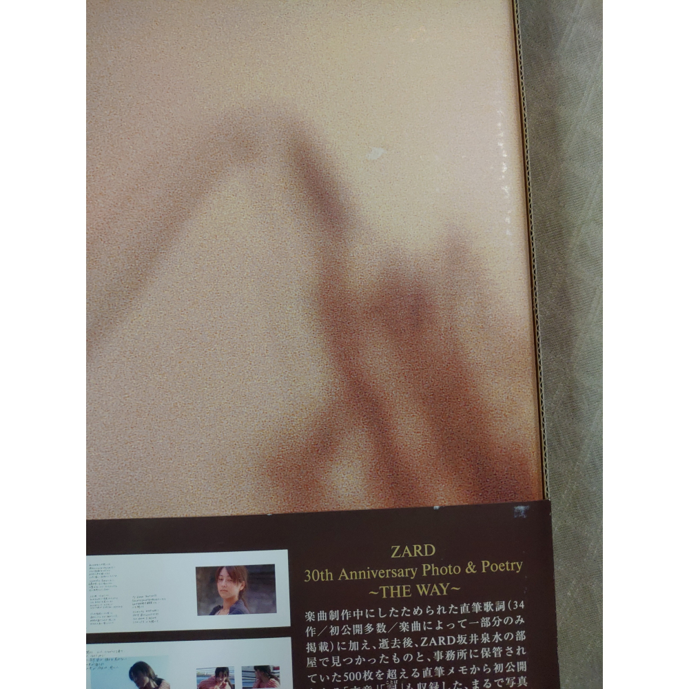 ZARD - THE WAY (ZARD 30 週年寫真&詩集)   日版 二手 書籍-細節圖3