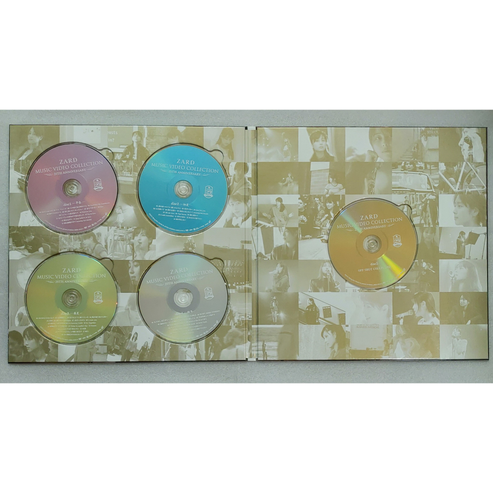ZARD MUSIC VIDEO COLLECTION ～25th ANNIVERSARY～ 日版 二手 DVD-細節圖5