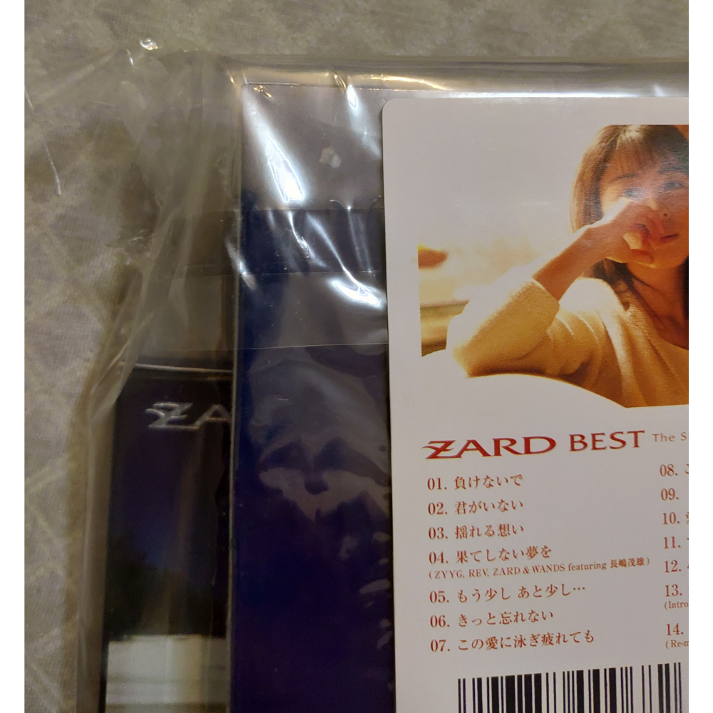 ZARD -  ZARD BEST～Single Collection 軌跡～ (含VHS特典)  日版 全新 CD-細節圖7