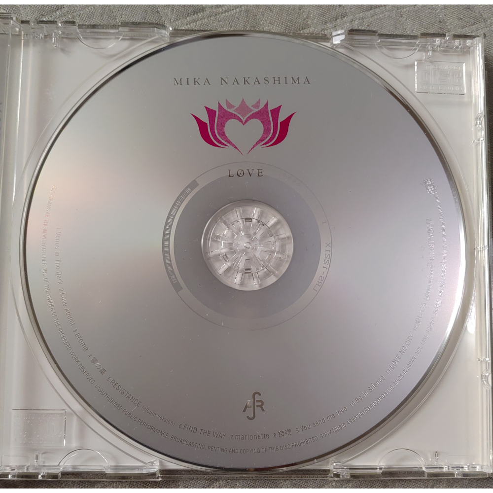 中島美嘉 - LOVE   日版 二手專輯 CD-細節圖4