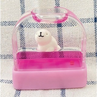 【印森活】漂浮印章 藍郵輪／藍小丑魚／粉小黃鴨／粉水獺－連續印章(印面大小3.3*1.2cm)｜漂浮章-規格圖8