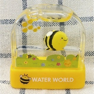 【印森活】彩繪殼漂浮印章 粉鯨魚／粉大象／黃蜜蜂／黃貓頭鷹／黃憤怒鳥－連續印章(印面大小3.3*1.2cm)-細節圖3