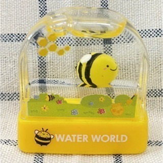 【印森活】彩繪殼漂浮印章 粉鯨魚／粉大象／黃蜜蜂／黃貓頭鷹／黃憤怒鳥－連續印章(印面大小3.3*1.2cm)-細節圖3