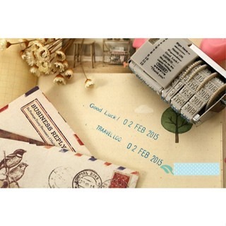 【印森活】滾輪手帳日期印章｜印章 手帳 積木 滾輪章 日期章 可愛印章-細節圖3