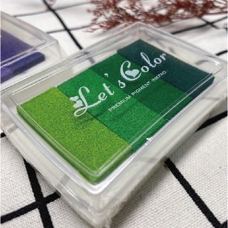 【印森活】四色漸層彩虹印泥｜手帳小物 漸變印泥 海棉印泥 彩虹印泥 迷你印泥 文創 手作 手札-細節圖3