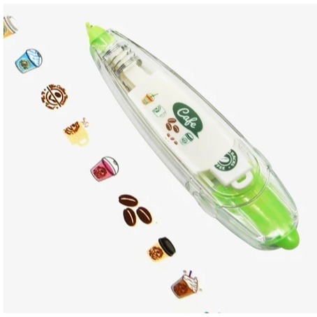 【印森活】好心情花邊帶 圖案可愛清晰｜立可帶 花邊 手作 手札 筆記本 DIY 手繪圖 可愛圖 花邊立可帶-規格圖5