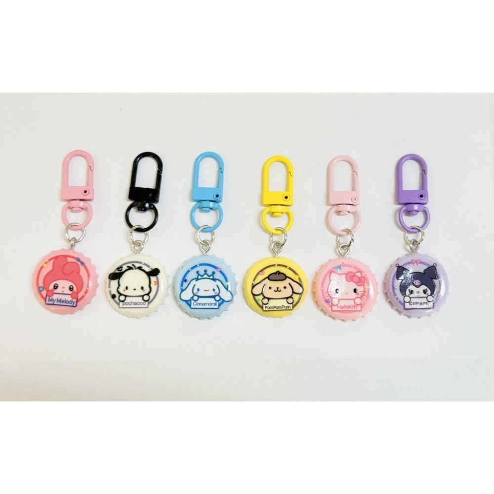 【印森活】童趣可愛掛件33.0系列｜鑰匙圈 吊飾 掛件 童趣 卡通 療癒系 組合-規格圖1
