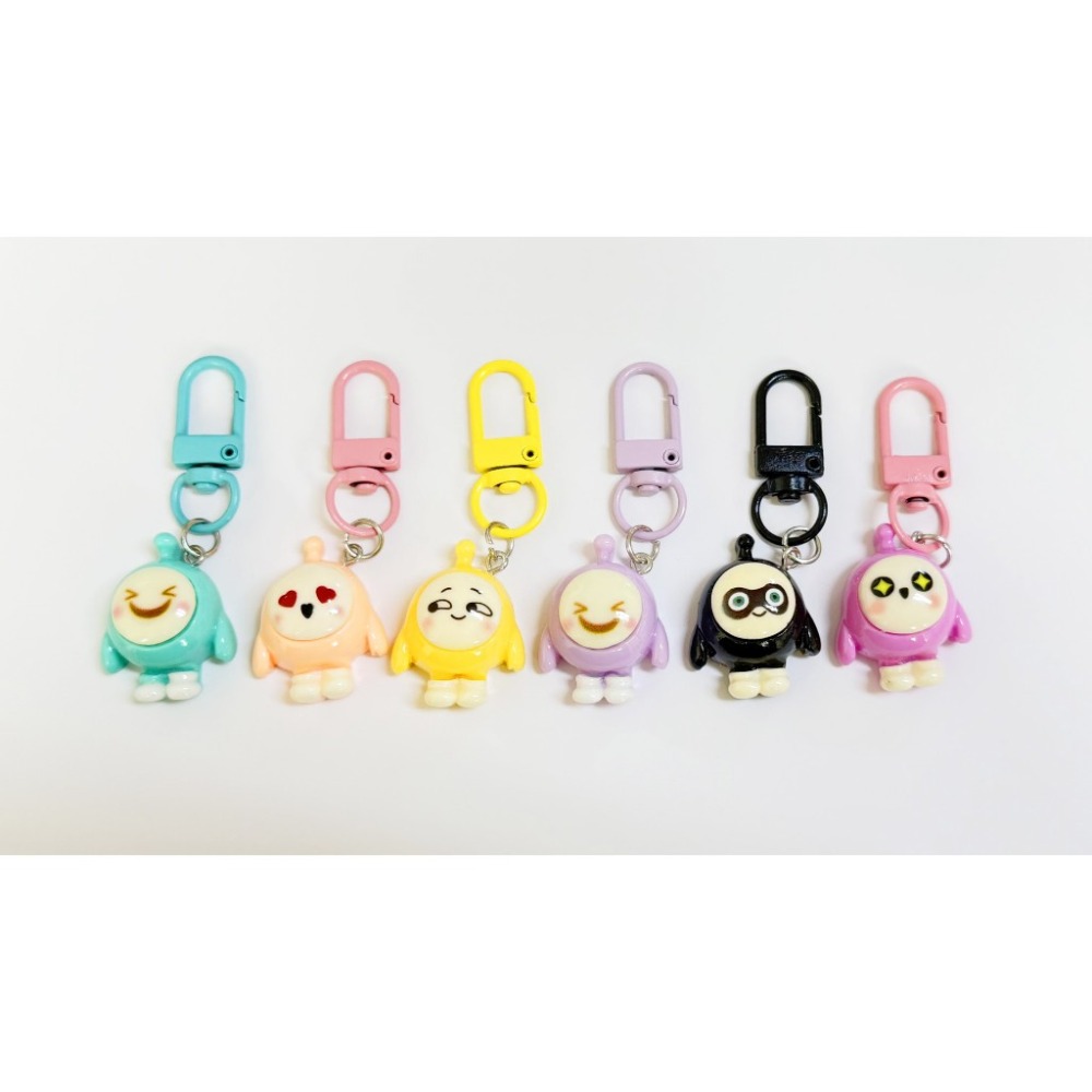 【印森活】童趣可愛掛件33.0系列｜鑰匙圈 吊飾 掛件 童趣 卡通 療癒系 組合-規格圖1