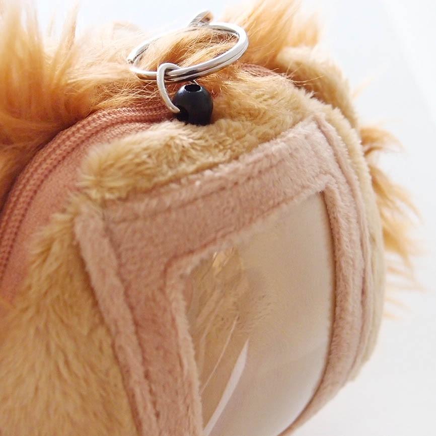 「 NICI 獅子 造型 伸縮 延長 拉線 票夾 票卡夾 票夾零錢包 小錢包 」★ Zammu日本雜貨-細節圖4