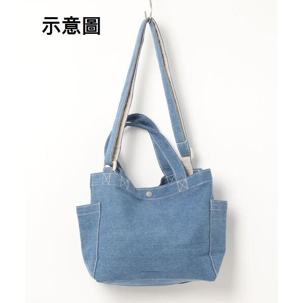 「 日本 Moomin 嚕嚕米 慕敏 姆明 丹寧 牛仔 托特袋 托特包 手提包 側揹袋 側揹包 」★ Zammu日本雜貨-細節圖2