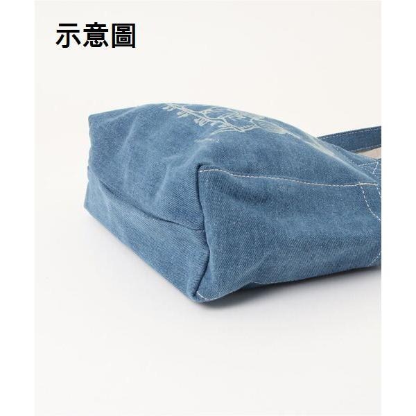 「 日本 Moomin 嚕嚕米 慕敏 姆明 丹寧 牛仔 托特袋 托特包 手提包 側揹袋 側揹包 」★ Zammu日本雜貨-細節圖3