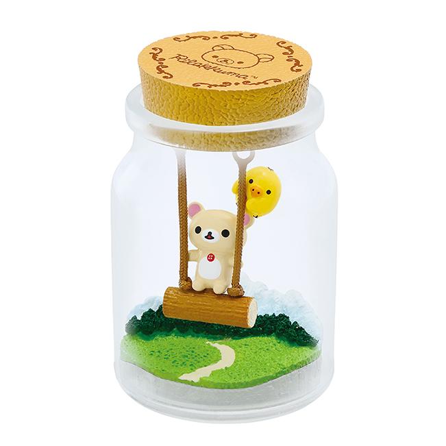 「 日本 Rement Re-ment 拉拉熊 牛奶熊 食玩 盒玩 PVC 瓶中信水晶球 」★ Zammu日本雜貨-細節圖2