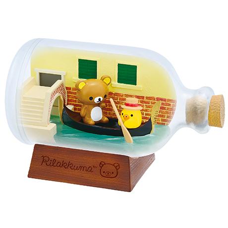 「 日本 Rement Re-ment 拉拉熊 牛奶熊 食玩 盒玩 PVC 瓶中信水晶球 」★ Zammu日本雜貨-細節圖5