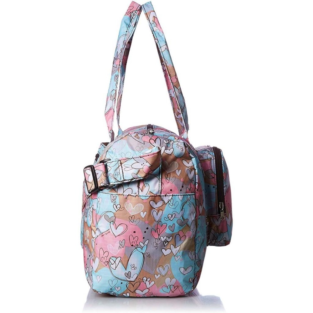 「 addy 可折疊 折疊式 收納式 波士頓包 旅行包 旅行袋 手提旅行袋 愛心 小貓 」★ Zammu日本雜貨-細節圖3