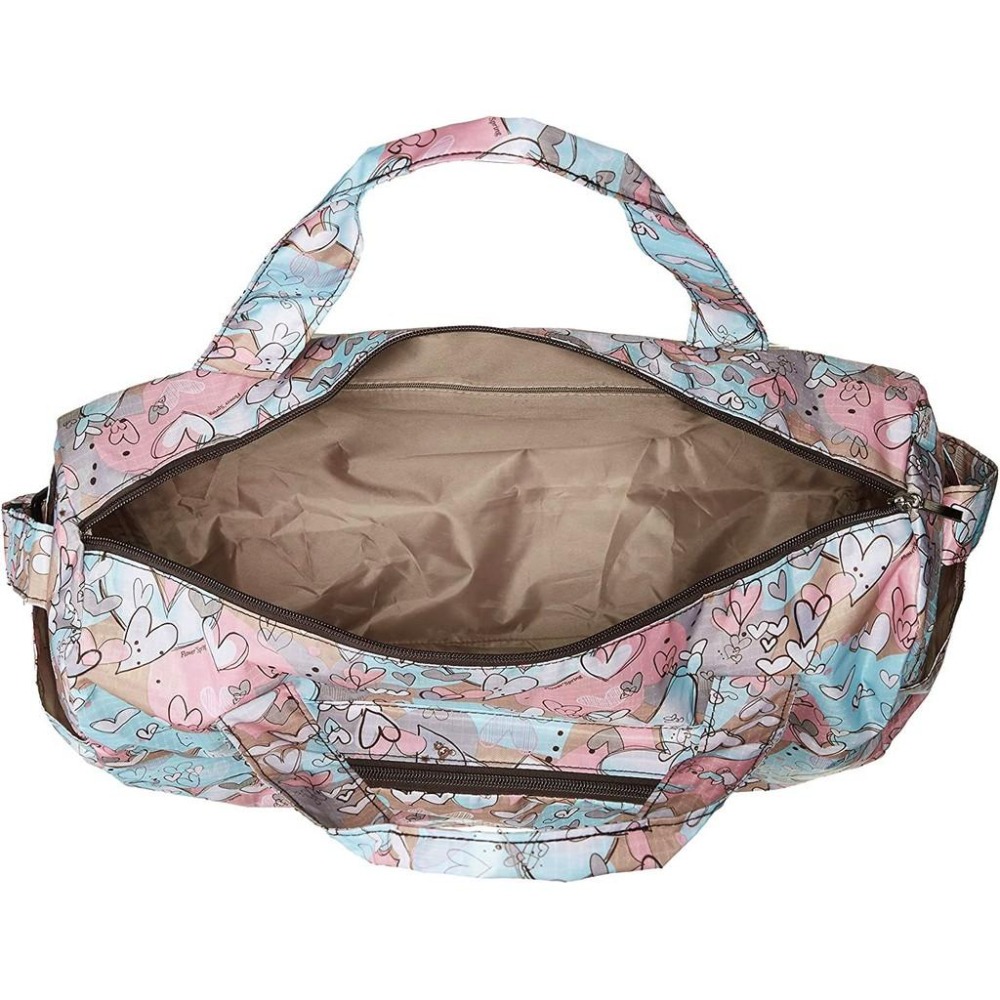 「 addy 可折疊 折疊式 收納式 波士頓包 旅行包 旅行袋 手提旅行袋 愛心 小貓 」★ Zammu日本雜貨-細節圖5