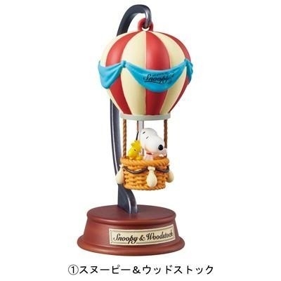 「 日本 Re-ment Rement 史努比 Snoopy 盒玩 食玩 熱氣球 旅行 6款 」★ Zammu日本雜貨-細節圖3