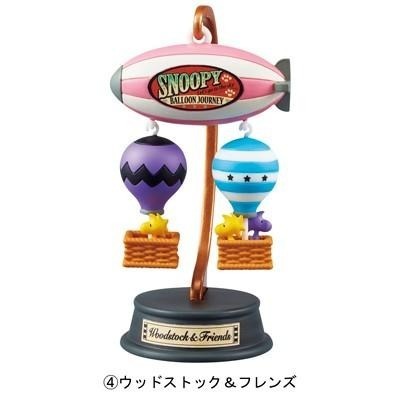 「 日本 Re-ment Rement 史努比 Snoopy 盒玩 食玩 熱氣球 旅行 6款 」★ Zammu日本雜貨-細節圖6