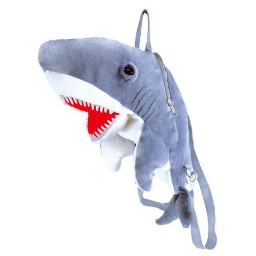 「 日本 鯊魚 大白鯊 造型 兒童 後揹包 後背包 兒童後背包  」★ Zammu日本雜貨-細節圖2