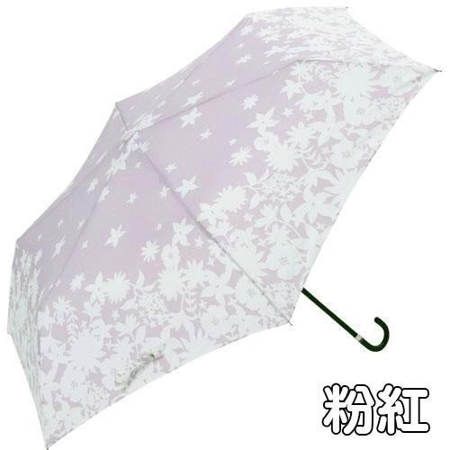 「 絕版出清 日本because 折傘 剪影花 迷你 晴雨兩用 抗UV 超輕 現貨」 ★ Zammu日本雜貨-細節圖4