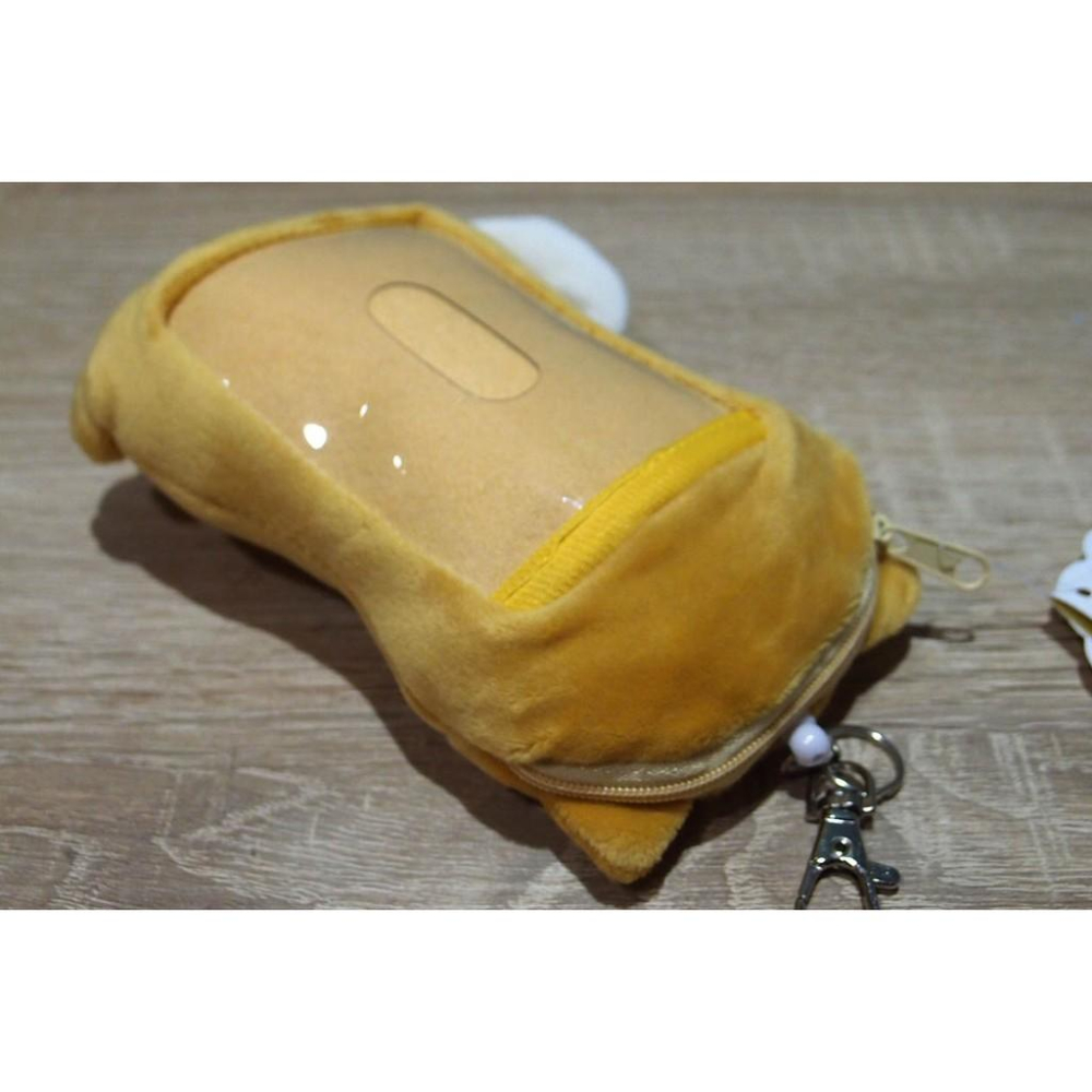 「 日本 柴犬 SHIBATA 柴田 柴田桑 拉線 伸縮 票夾 票卡夾 零錢包 坐姿 」★ Zammu日本雜貨-細節圖3