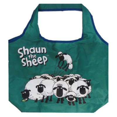 「 笑笑羊 肖恩羊 Shaun The Sheep 折疊式 環保 購物袋 外出袋 便利袋 」★ Zammu日本雜貨
