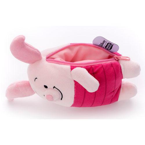 「 迪士尼 維尼 小熊維尼 小豬 手撐 造型 日本正版 mocchi 收納包 收納小包 」★ Zammu日本雜貨-細節圖3