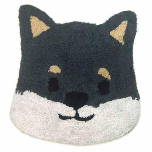 「 日本 柴犬 黑柴 Kuroyanagi 黑柳 黑柳桑 地墊 踏墊 腳踏墊 座墊 室內地墊 」★ Zammu日本雜貨-細節圖2