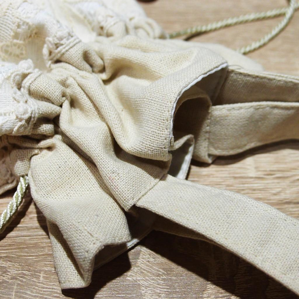 「 Raffine 蕾絲 立體刺繡 玫瑰花 帆布 托特包 手提包 束口包 」★ Zammu日本雜貨-細節圖6