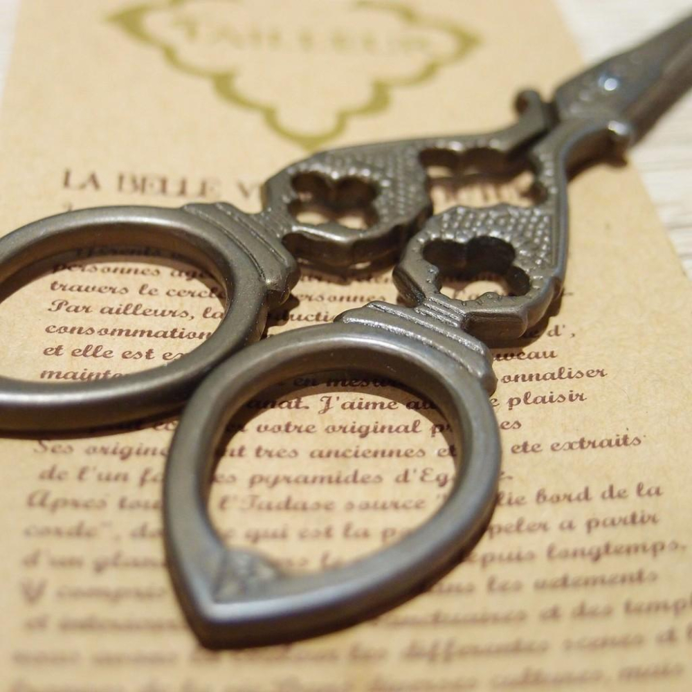 「 典雅 古銅色 復古 古典 剪刀 」★ Zammu日本雜貨-細節圖4