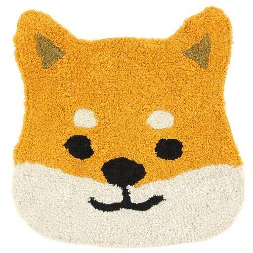 「 日本 柴犬 SHIBATA 柴田 柴田君 柴田桑 地墊 踏墊 腳踏墊 座墊 室內地墊 」★ Zammu日本雜貨-細節圖2