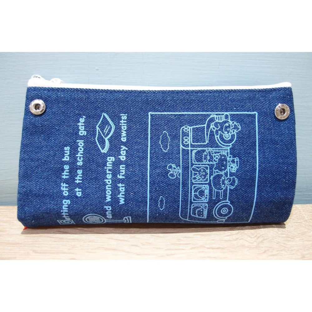 「 三麗鷗 全明星 凱蒂貓 美樂蒂 雙子星 反面筆袋 帆布 筆袋 日記 」★ Zammu日本雜貨-細節圖2