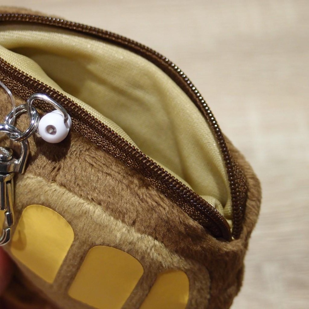 「特價 吉卜力 龍貓 貓公車 拉線式 伸縮式 票夾 悠遊卡套 零錢包 吊飾 」★ Zammu日本雜貨-細節圖6