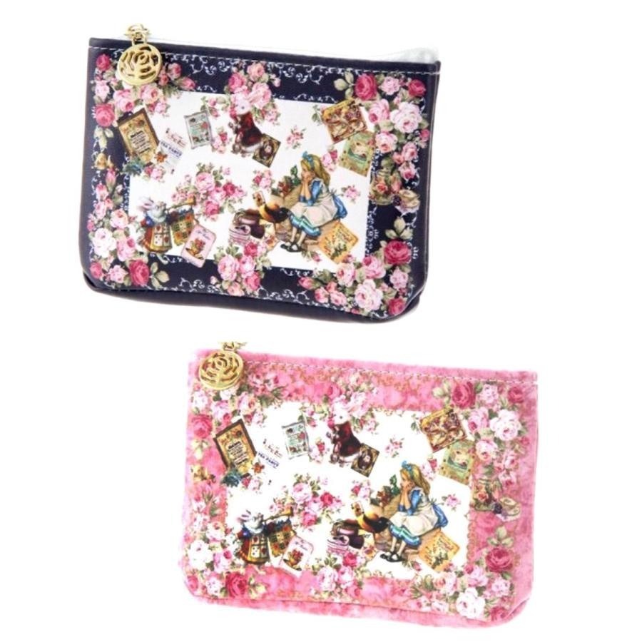 「 MIJ 日本製 ANGELIQUE SPICA 愛麗絲 夢遊仙境 迷你 零錢包 錢包 」★ Zammu日本雜貨-細節圖3