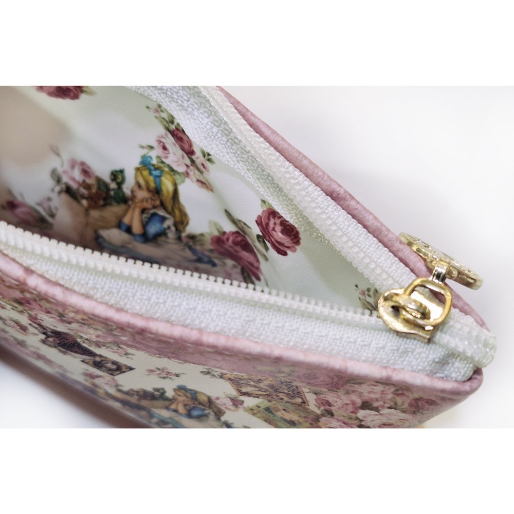 「 MIJ 日本製 ANGELIQUE SPICA 愛麗絲 夢遊仙境 迷你 零錢包 錢包 」★ Zammu日本雜貨-細節圖4