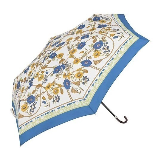 「絕版出清 日本because折傘 領巾圖紋 晴雨兩用 抗UV 超輕 現貨」★ Zammu日本雜貨-規格圖5