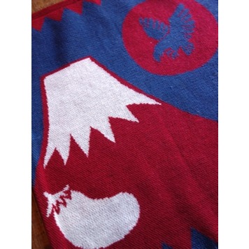 「 MIJ 日本製 成人 肚圍 腹巻 保暖 富士山 茄子 老鷹 新年初夢 L尺寸 」★ Zammu日本雜貨-細節圖3