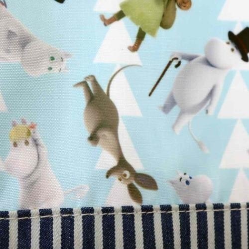 嚕嚕米 慕敏 姆明 束口 後背包 後揹包 束口背包 體育服包 條紋丹寧 」★ Zammu日本雜貨-細節圖3