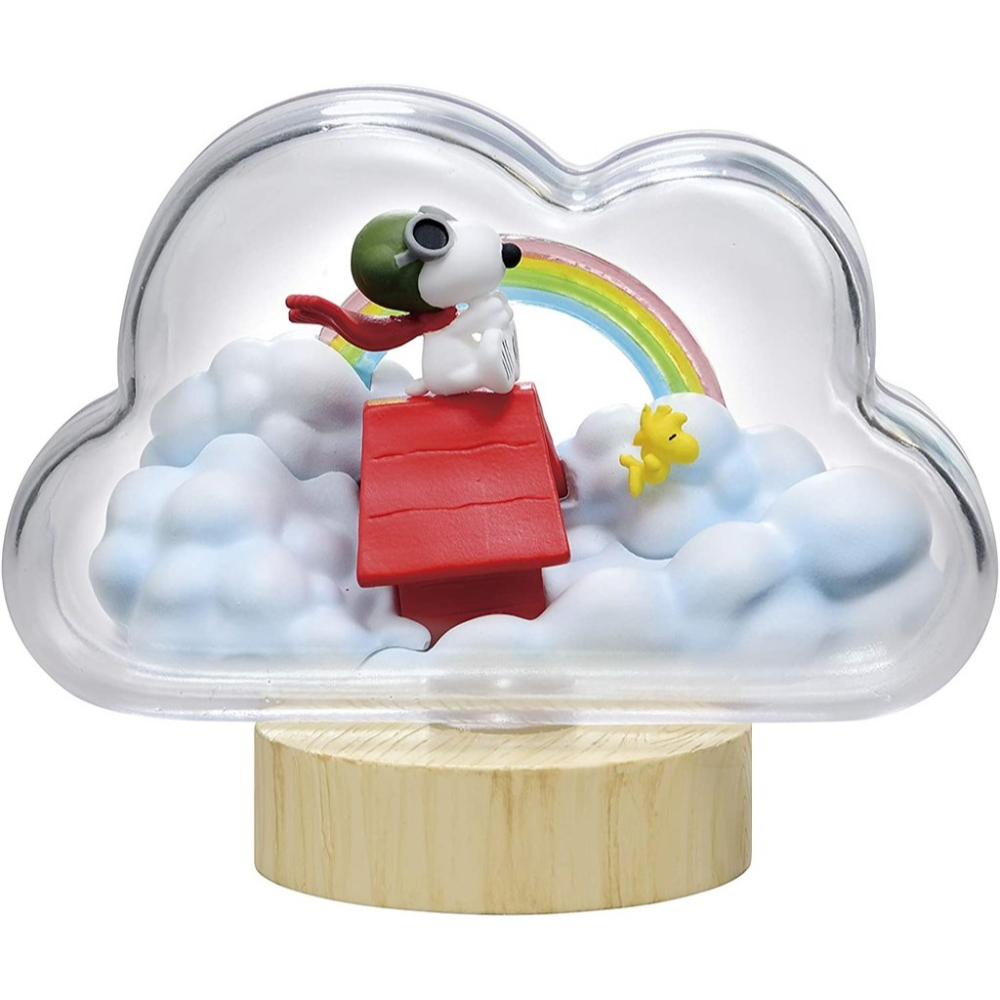 「 Re-ment SNOOPY 史努比 盒玩 盲盒 透明罐 瓶中信 生態缸 天氣 」★ Zammu日本雜-細節圖8