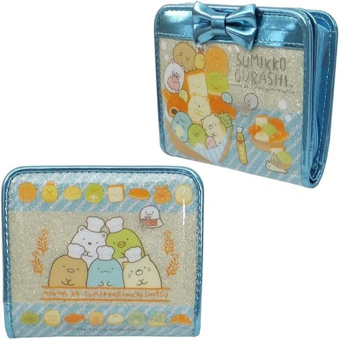 「 角落生物 角落小夥伴 閃亮亮 兒童錢包 皮夾 短夾 兒童禮物  」★ Zammu日本雜貨-細節圖2