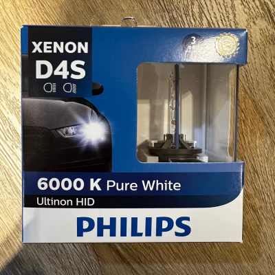 【蝦*人氣最高·享保固】Philips 飛利浦 Hid 6000K 時尚白光 D4S D4R D2S D2R