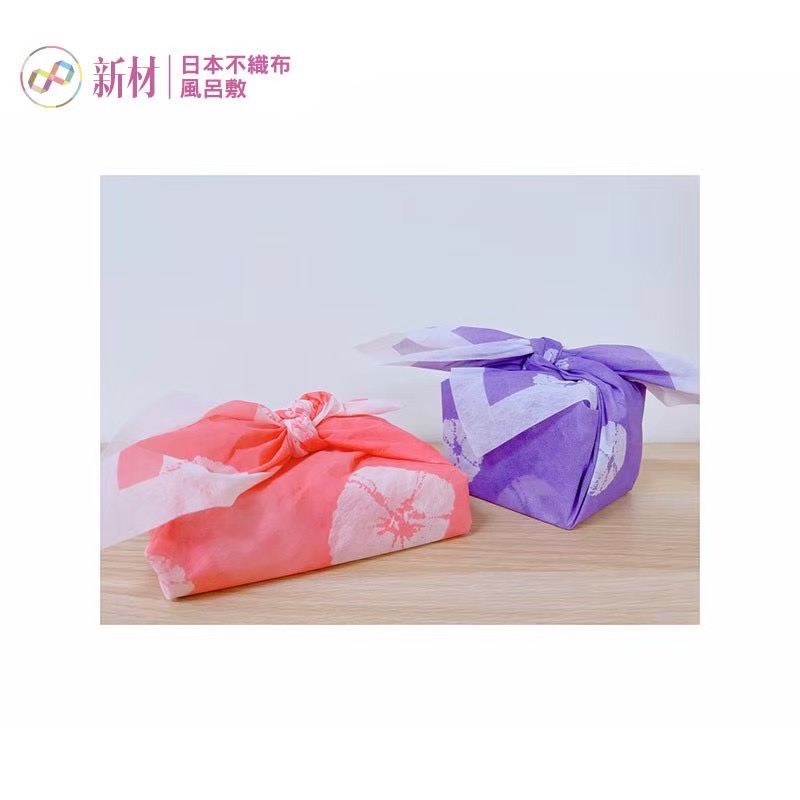 日本風呂敷包巾 石竹桃66x66cm-細節圖2
