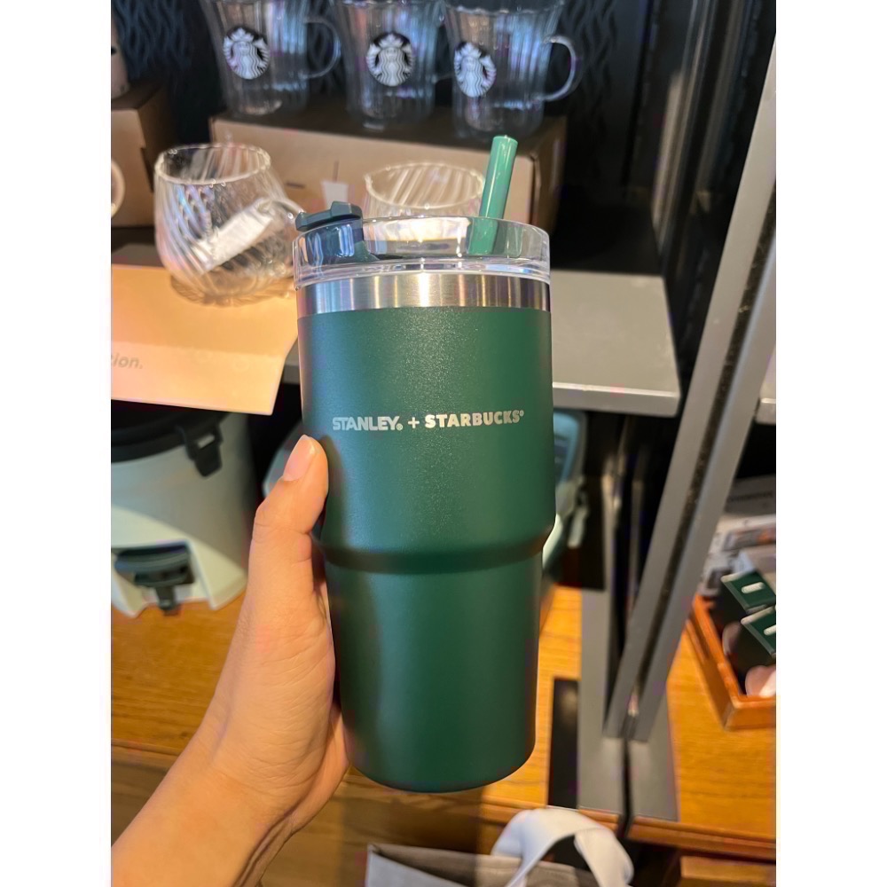 星巴克 25周年系列不銹鋼杯 20oz 吸管杯-細節圖2