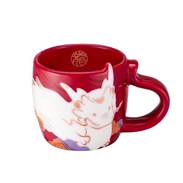 星巴克龍年生肖杯 金龍生肖馬克杯-細節圖2