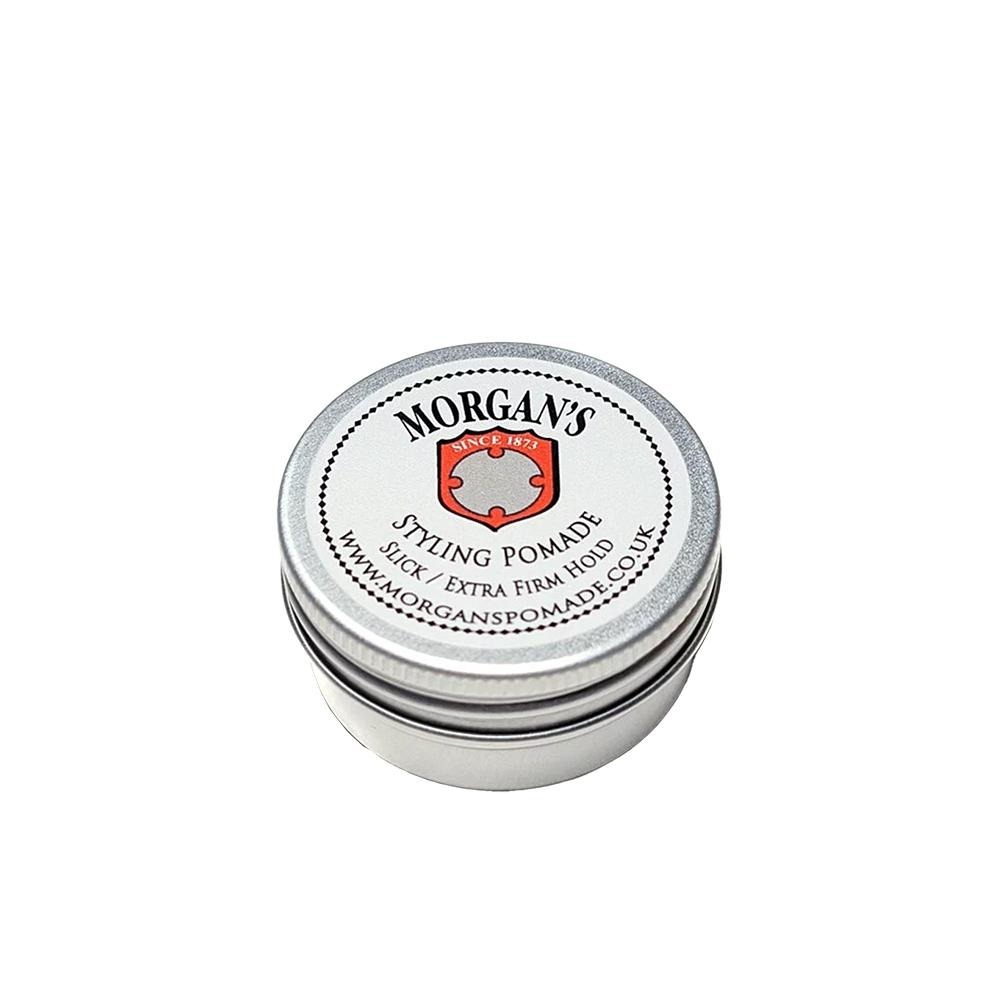 【魅惑堤緹🚀】Morgans Pomade 銀 綠 黑 髮油 水洗式髮油 油頭 超強力 造型 強力 髮蠟 定型 髮泥-細節圖2